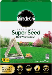 MIRACLE GRO PROFESSIONAL HARD WEARING LAWN SEED 1kg